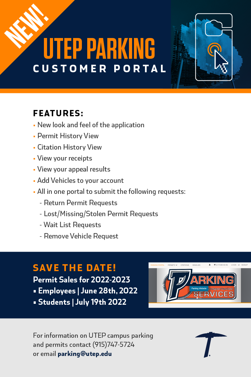 New Parking Portal & Permit Sales 22-23